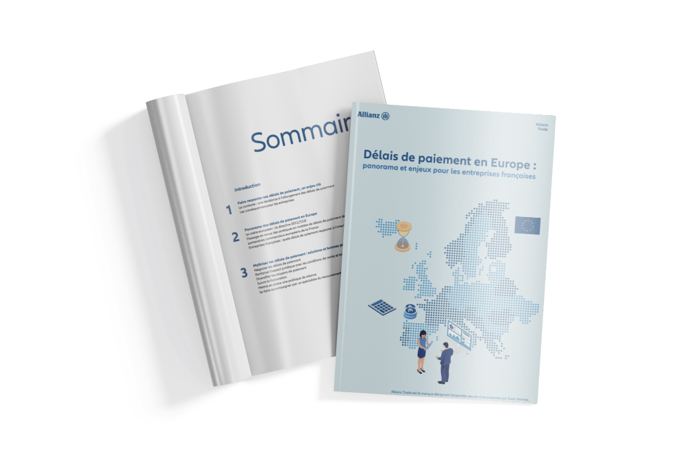 Couverture de l'ebook sur les délais de paiement en France et en Europe